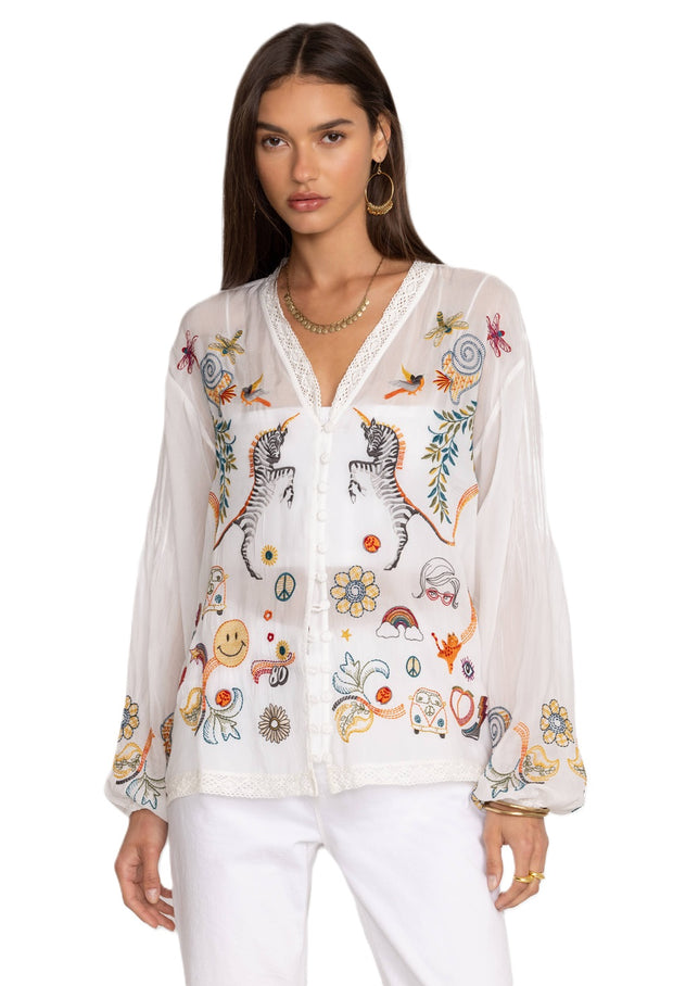 Johnny Was Helen Blouse - C10624-1