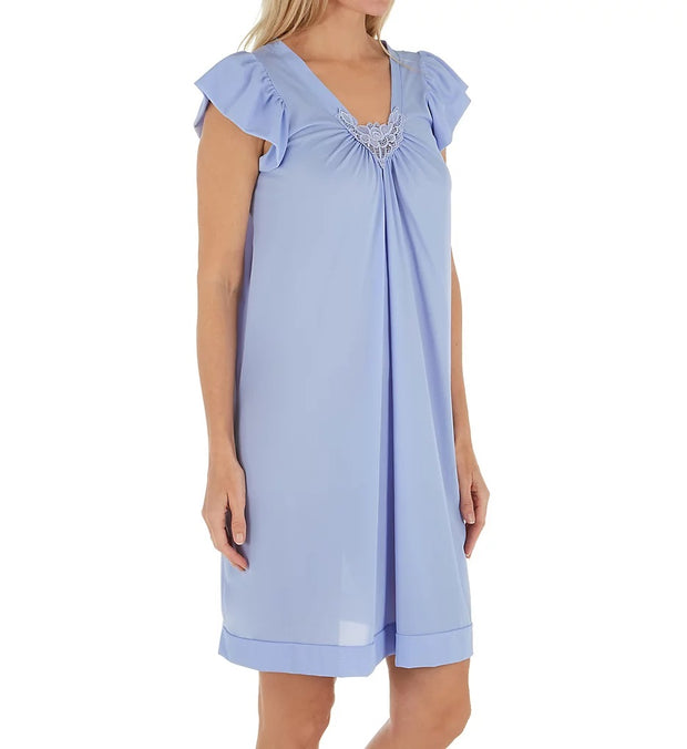 Shadowline Short Cap Sleeve Nightgown - 36510
