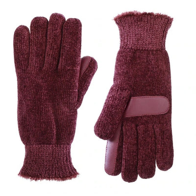 Isotoner Women’s Lined Chenille Glove One Size - A30422