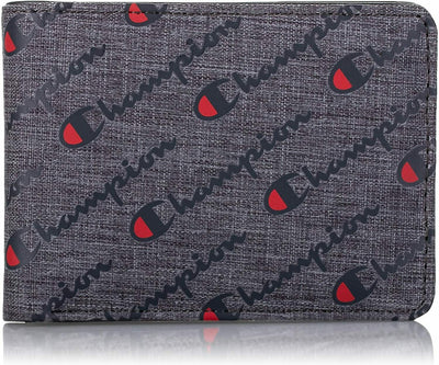 Champion Graphic Wallet One Size Dark Grey - CH3002