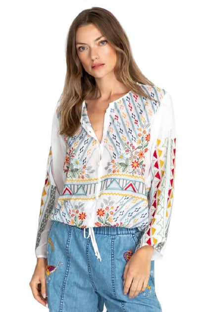 Johnny Was - EZRA BLOUSE main image 1