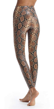 Commando Faux Leather Animal Print Legging - SLG50