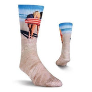 K. Bell KurB Men's Americantastic Crew Sock One Size - KRM16H087-01