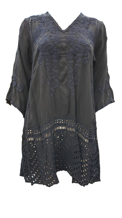 Johnny Was Elimo Embroided Tunic - C25019-5