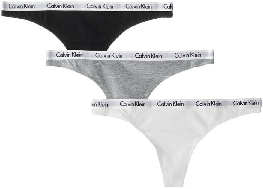 Calvin Klein Cotton Form Thong Underwear Qd3643 in Blue
