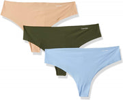 Calvin Klein 3 Pack Invisibles Thong Panty - QD3558