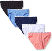 Calvin Klein Women's Cotton Stretch Logo Bikini Panty 5 Pack - QP1094M