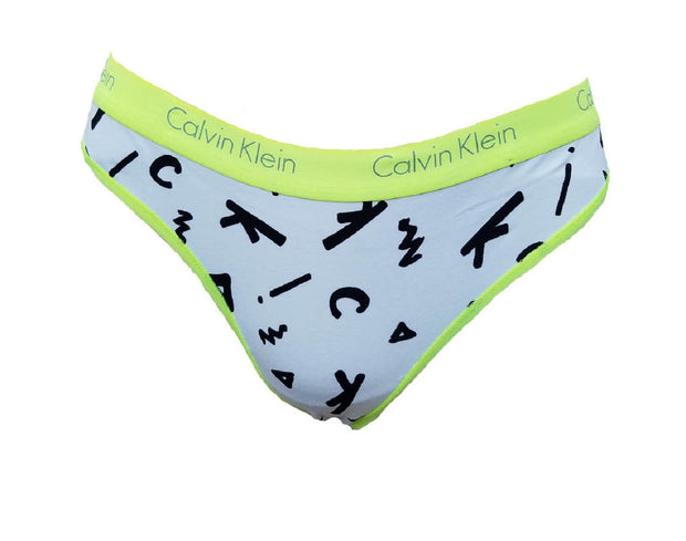 Calvin Klein Women's Standard Ck One Cotton Thong Panty -QF1368