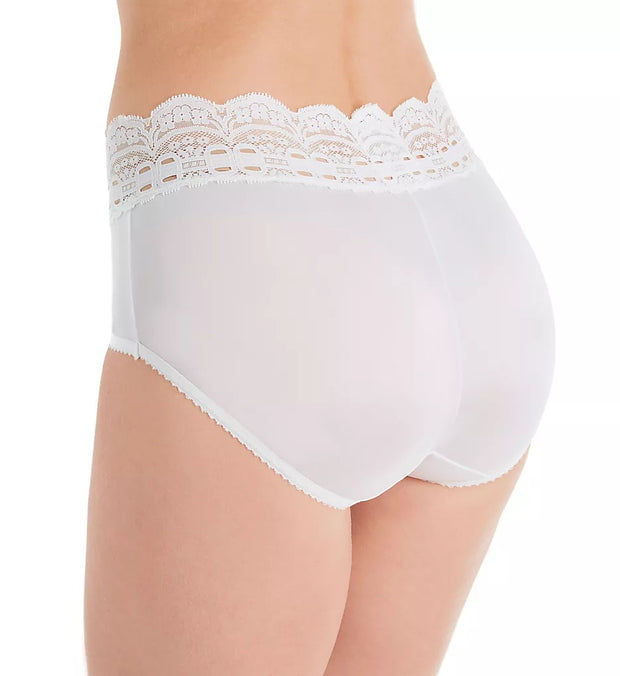 Shadowline Women's Lace Trimmed Hipster Panty 3 Pack - 11099