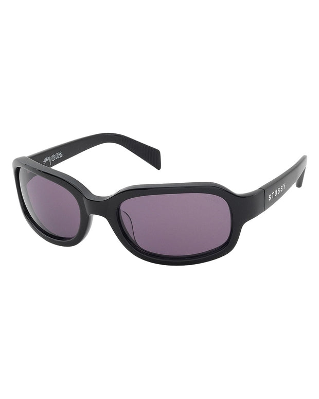 Stussy Rome Sunglasses Black/Lavender Lens One Size - 338265