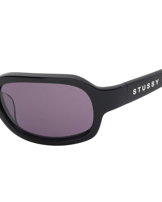 Stussy Rome Sunglasses Black/Lavender Lens One Size - 338265