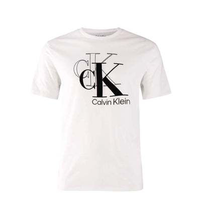 Calvin Klein Men's T-shirt with Velvety Monologue - 40EC825