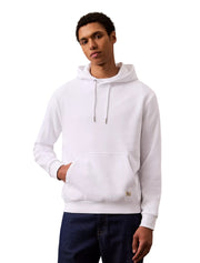 Calvin Klein Men's Monogram Logo Patch Fleece Hoodie - 40EM221