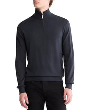 Calvin Klein Fine Merino Wool Blend Quarter Zip Sweater - 40EM331