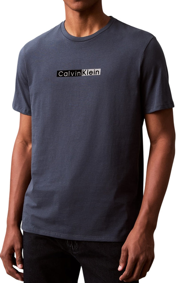 Calvin Klein Men's Graphic Split Logo Crew Neck T-Shirt - 40EM848