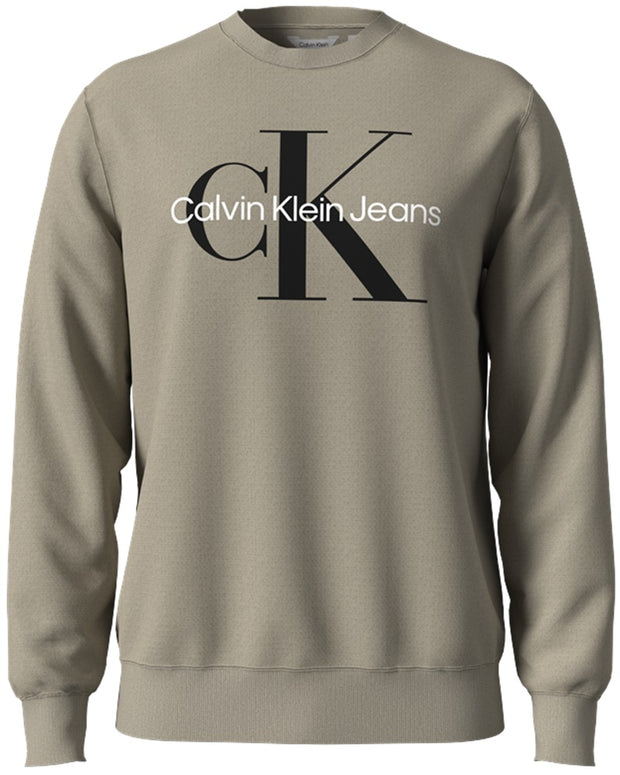 Calvin Klein Men's Monogram Crew Neck Sweatshirt - 40GC200