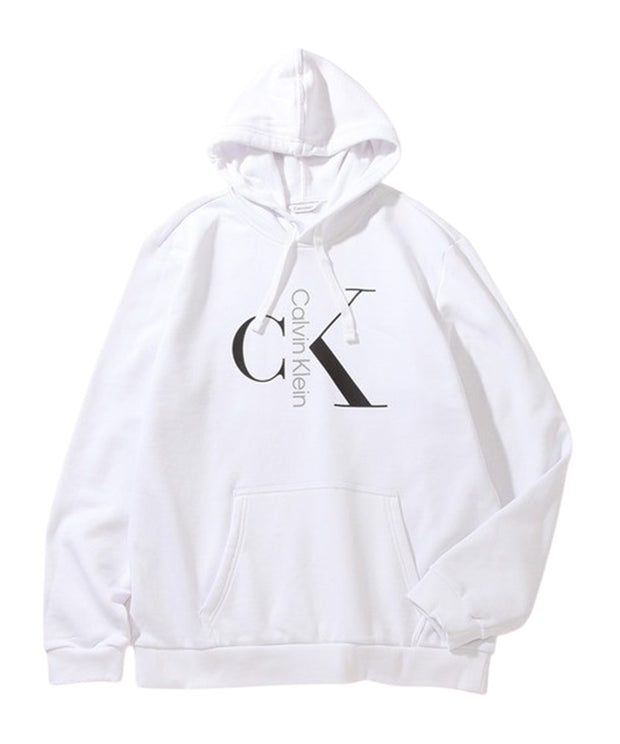 Calvin Klein Men's Mixed Logo Monogram Pullover Hoodie - 40QC403