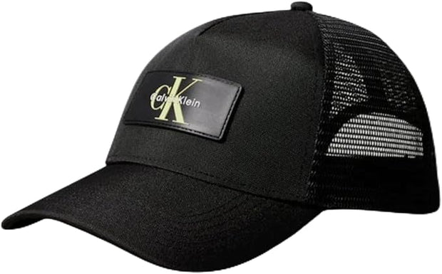 Calvin Klein Logo Sili Patch Ball Mesh Back Cap, O/S - 4D5025G