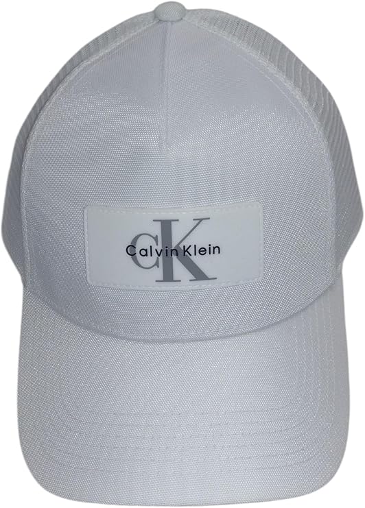 Calvin Klein Logo Sili Patch Ball Mesh Back Cap, O/S - 4D5025G