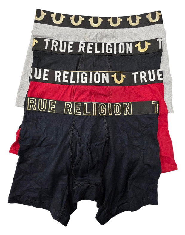True Religion Brand Jeans Modal Boxer Briefs 4-Pack - 4MU335TR