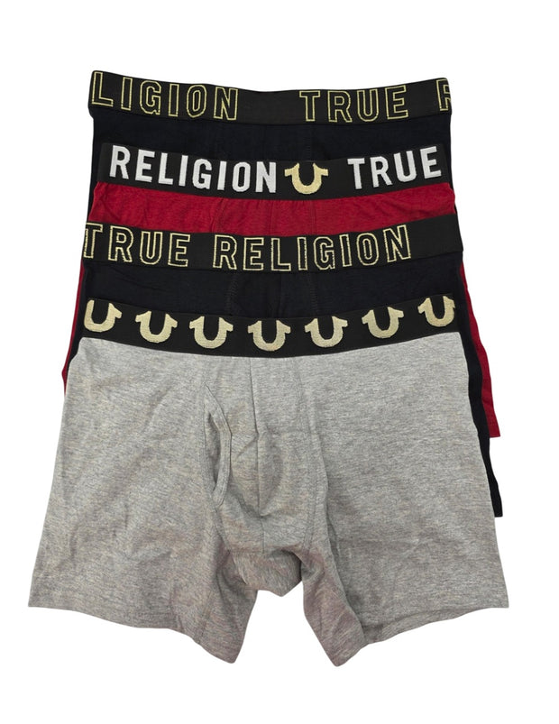True Religion Brand Jeans Modal Boxer Briefs 4-Pack - 4MU335TR
