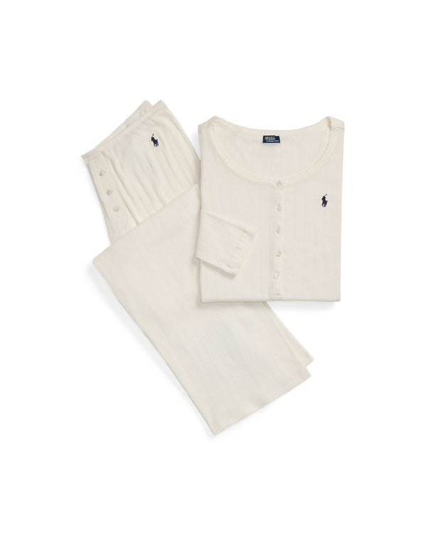 Polo Ralph Lauren Polo Pointelle Henley Pajamas - 4P0235