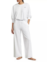 Polo Ralph French Club Terry 2-Piece Sweatshirt & Wide-Leg Pants Set - 4P8030