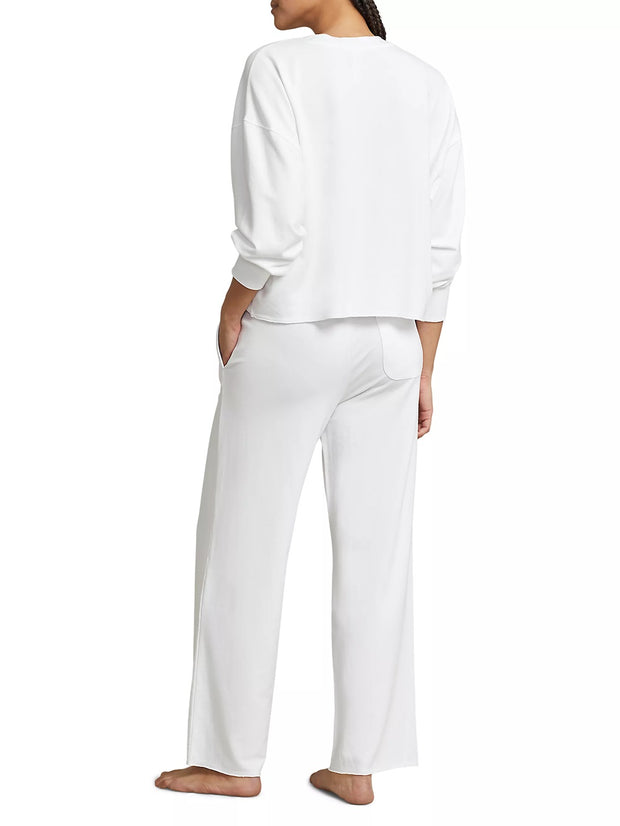 Polo Ralph French Club Terry 2-Piece Sweatshirt & Wide-Leg Pants Set - 4P8030