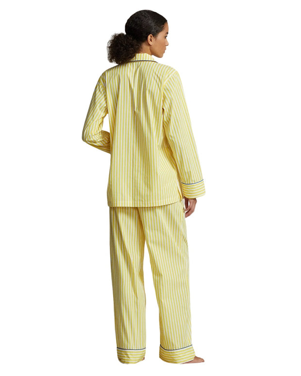 Polo Ralph Lauren Striped Poplin Long-Sleeve Pajama Set - 4P8036