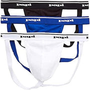 Papi Men's 3 Pack Cotton Jockstrap - 705910