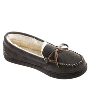 Isotoner Women's Genuine Suede Moccasin Slippers - 7956