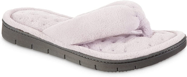 isotoner Women's Recycled Aster Thong Slippers - 8330