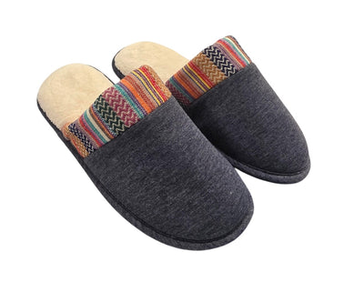 isotoner Women's Evie Heathered Jersy Clog Slippers - 8334