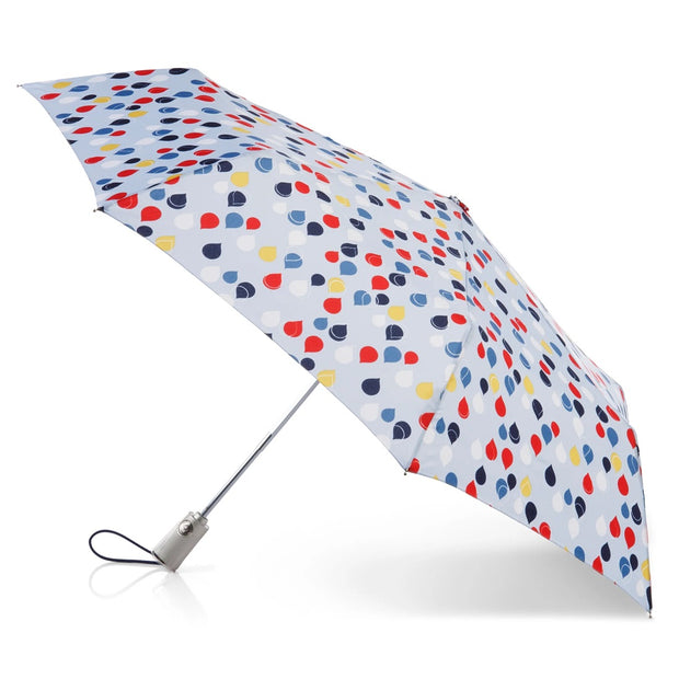Totes Sunguard Automatic Open Close Umbrella W/ Neverwet & Sun Protection - 8411