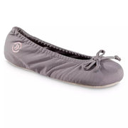 isotoner Women's Stretch Satin ECO Comfort Ballerina Slipper - 8535