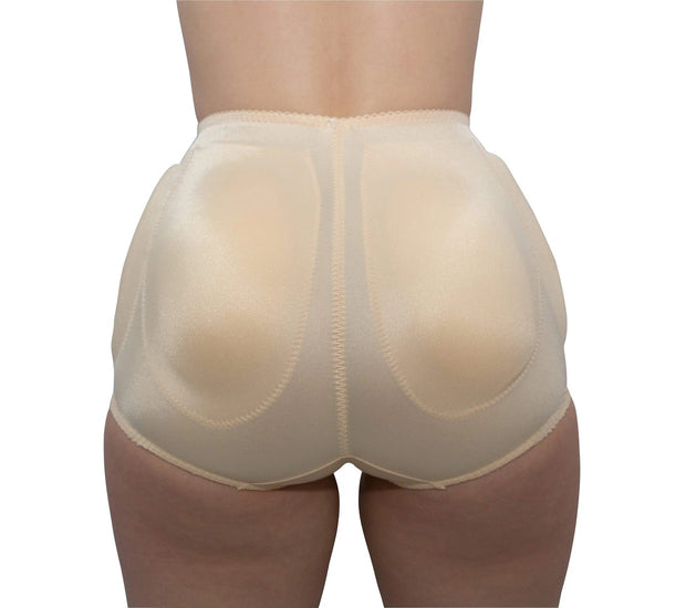 Rago 4-Sided Padded Panty Brief Light Shaping/Removable Pads - 917