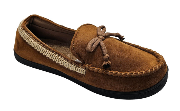 isotoner Men's Microsuede Seth Moccasin Comfort Slippers - 92168