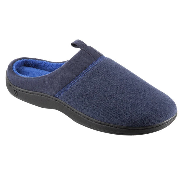 Isotoner Men's Microterry Jared Clog Slippers with Enhanced Heel Cushion - 92242