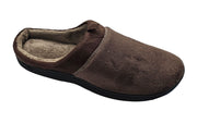 Isotoner Men's Microterry Jared Clog Slippers with Enhanced Heel Cushion - 92242