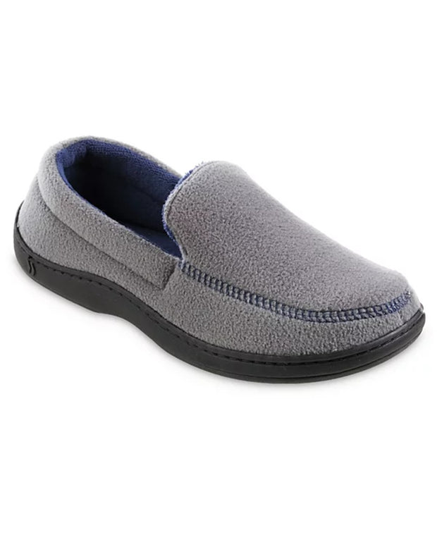 isotoner Roman Recycled Fleece Men's Moccasin Slippers - 92401