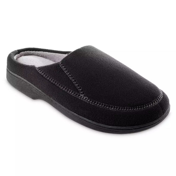 isotoner Recycled Fleece Roman Hoodback Men's Slippers - 92402