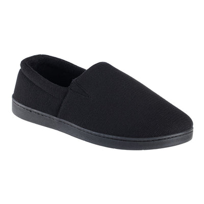 isotoner Men's Textured Knit Kai Closed Back Slippers - 96124