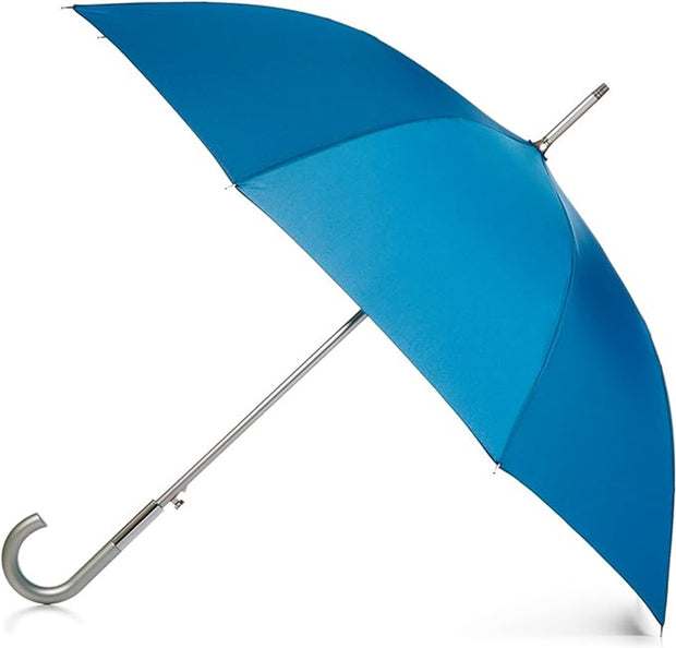 totes Unisex Auto Open J-Handle Stick ECO Umbrella - 9720