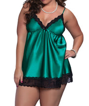 Seven 'til Midnight Enchanting Babydoll & Thong - 9721