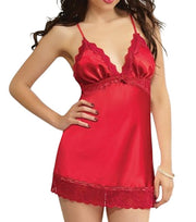 Seven 'til Midnight Enchanting Chemise & Thong - 9722