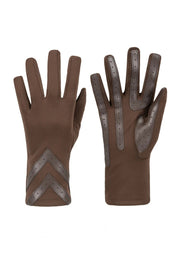 Isotoner Women’s smartDRI Chevron Touchscreen Gloves - A30106