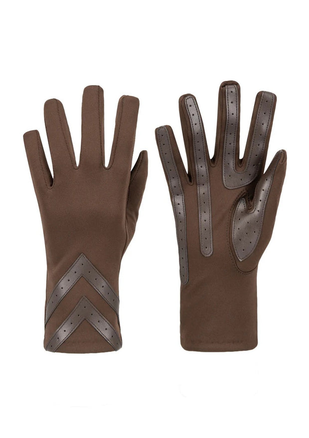Isotoner Women’s smartDRI Chevron Touchscreen Gloves - A30106