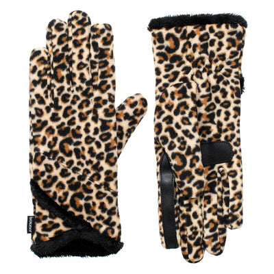 isotoner SmartDri Fleece Gloves W/ Overlap Wrist Microluxe - A30749 (O/S)