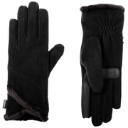 isotoner SmartDri Fleece Gloves W/ Overlap Wrist Microluxe - A30749 (O/S)