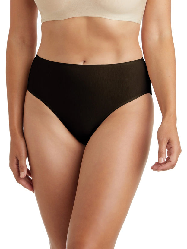 TC Fine Intimates Cotton Comfort High-Cut Brief - A4-144